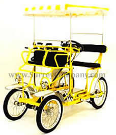Surrey Bike, Surrey Bicycle, four (4) wheel bike, two (2) person and four (4) person bicycle