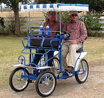 Four Wheel Bicycle Pedal Car Surrey 